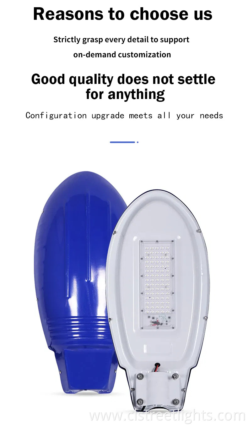 IP65 200W Integrated All in Two Solar Panel LED Street Light